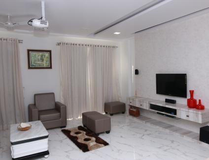 interior design project of bungalow